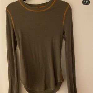 Free people waffle long sleeve